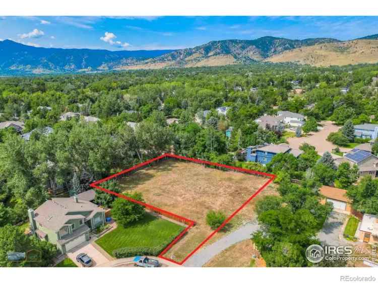 Land For Sale in 2416, Vine Place, Boulder, Colorado