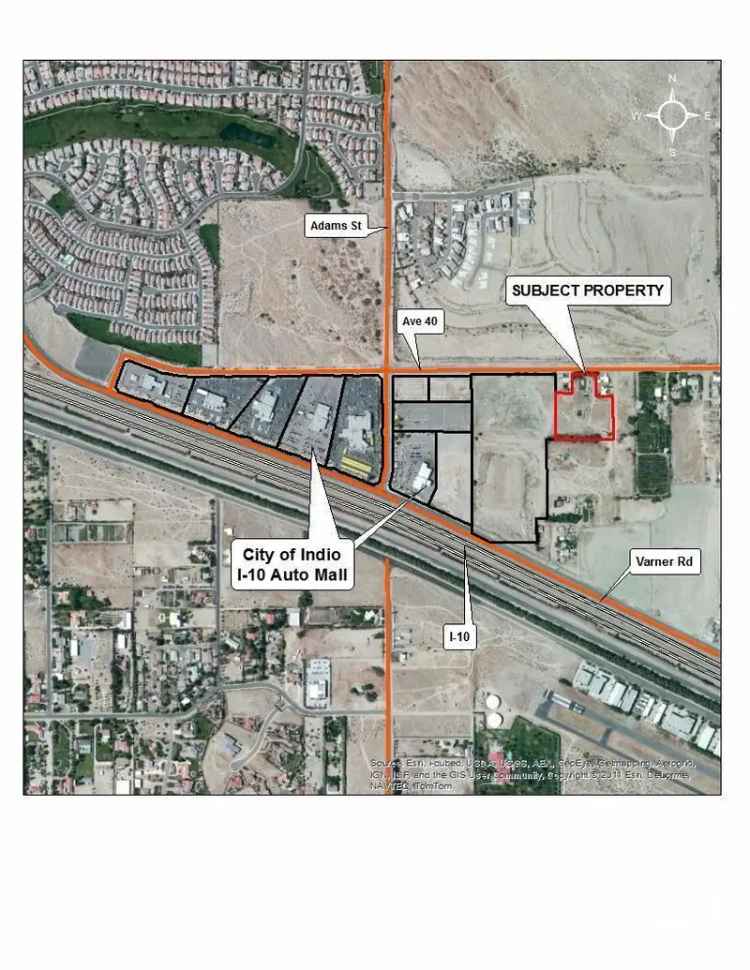 Land For Sale in Indio, California