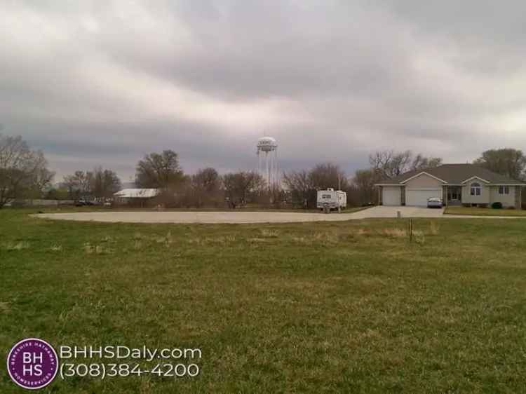 Land For Sale in 105, Harder Circle, Cairo, Nebraska