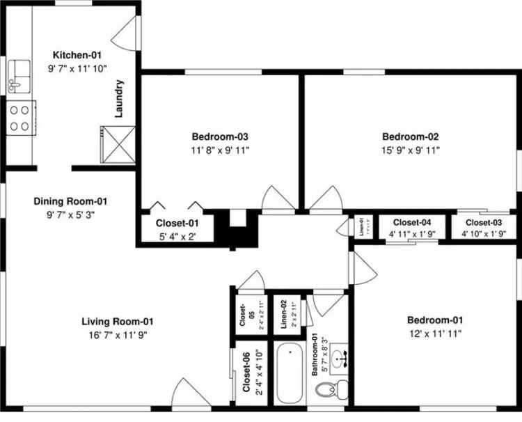 Single-family house For Sale in 2028, Wells Drive Southwest, Atlanta, Georgia