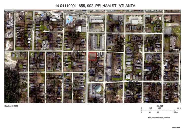 Land For Sale in 902, Pelham Street Northwest, Atlanta, Georgia