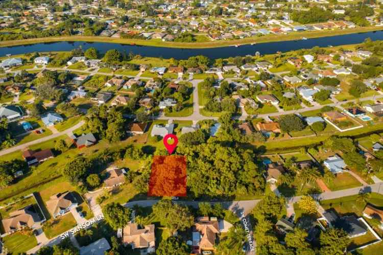 Land For Sale in 512, Southwest Sansom Lane, Port Saint Lucie, Florida