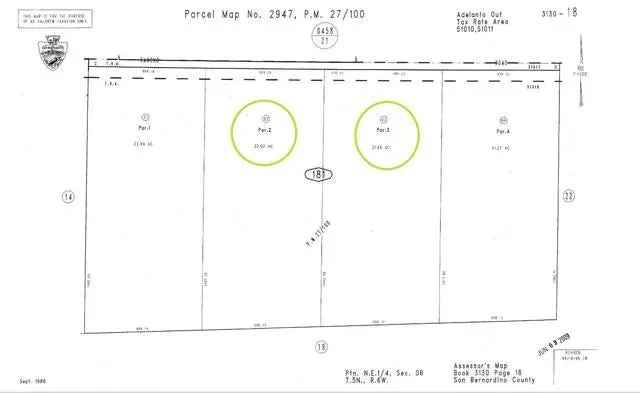 Land For Sale in Phelan, California