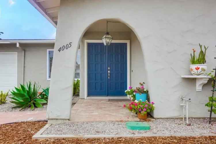 Single-family house For Sale in 4005, Pala Road, Oceanside, California