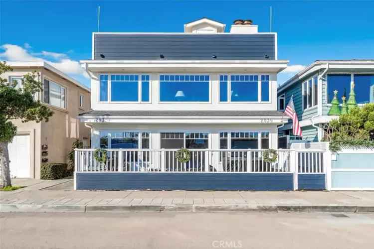 Duplex For Sale in 203,203 1/2, 8th Street, Newport Beach, California