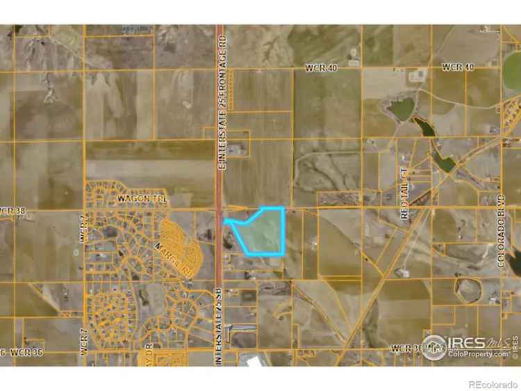 Mead CO 57-Acre Commercial Development Land I-25 Corridor