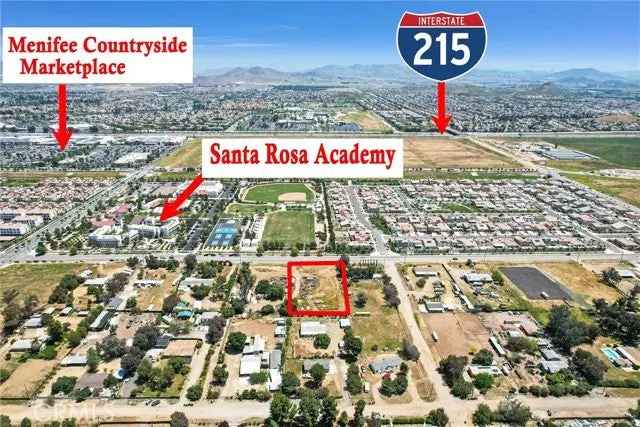 Land For Sale in Menifee, California