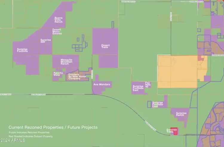 Land For Sale in Surprise, Arizona