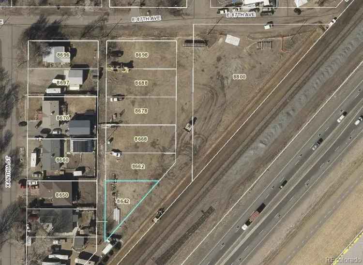 Land For Sale in 8668, Xanthia Street, Commerce City, Colorado