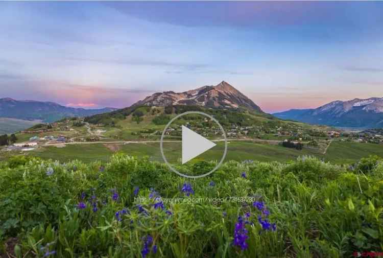 Land For Sale in Mount Crested Butte, Colorado