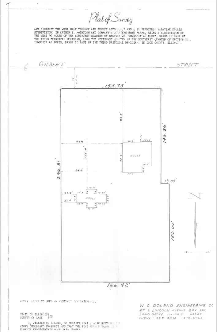 Land For Sale in 675, West Gilbert Road, Palatine, Illinois