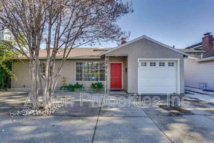 Santa Clara Home Rental 3 Bed 1 Bath Near University