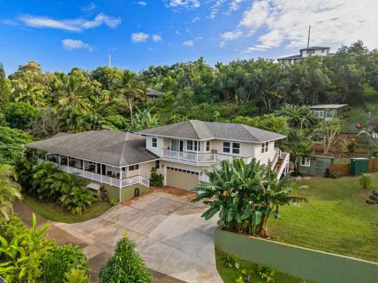 Single-family house For Sale in Kapaa, Hawaii