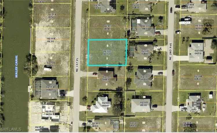 Land For Sale in 2601, Northeast 1st Place, Cape Coral, Florida