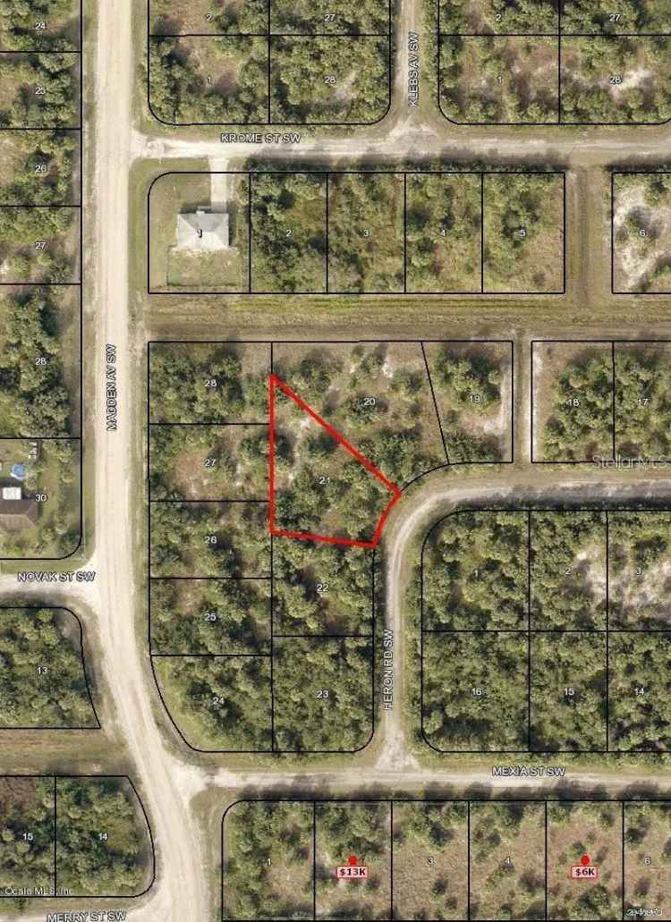 Land For Sale in Palm Bay, Florida