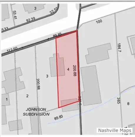 Land For Sale in Nashville, Tennessee