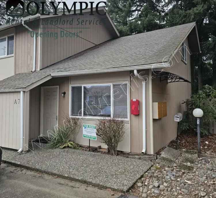 1 Bed 1 Bath Loft Townhome in West Olympia