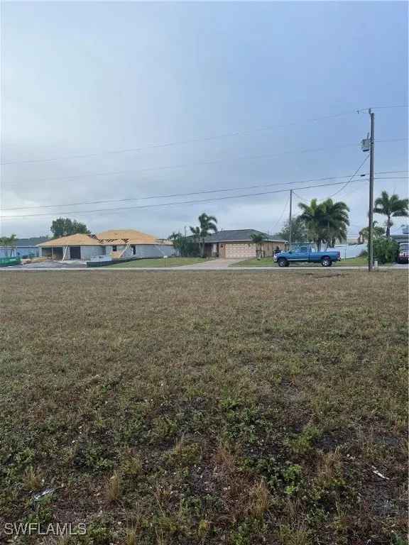 Land For Sale in 426, Northeast 20th Street, Cape Coral, Florida