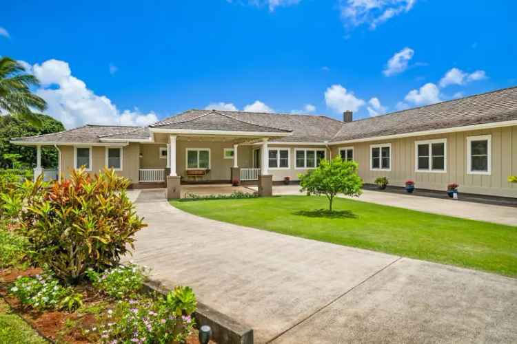 Single-family house For Sale in Kalaheo, Hawaii