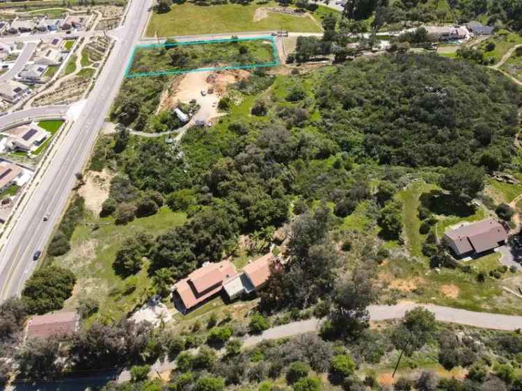 Land For Sale in Valley Center, California