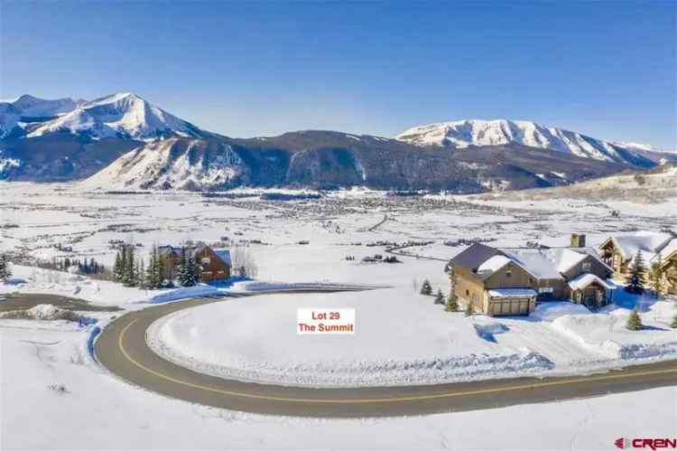 Land For Sale in Mount Crested Butte, Colorado