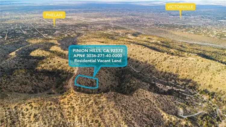 Land For Sale in Piñon Hills, California