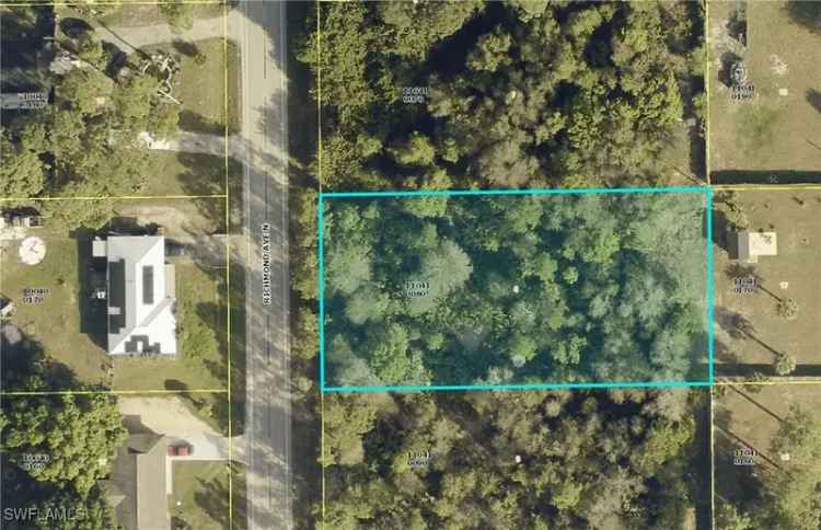 Land For Sale in 708, Richmond Avenue North, Lehigh Acres, Florida