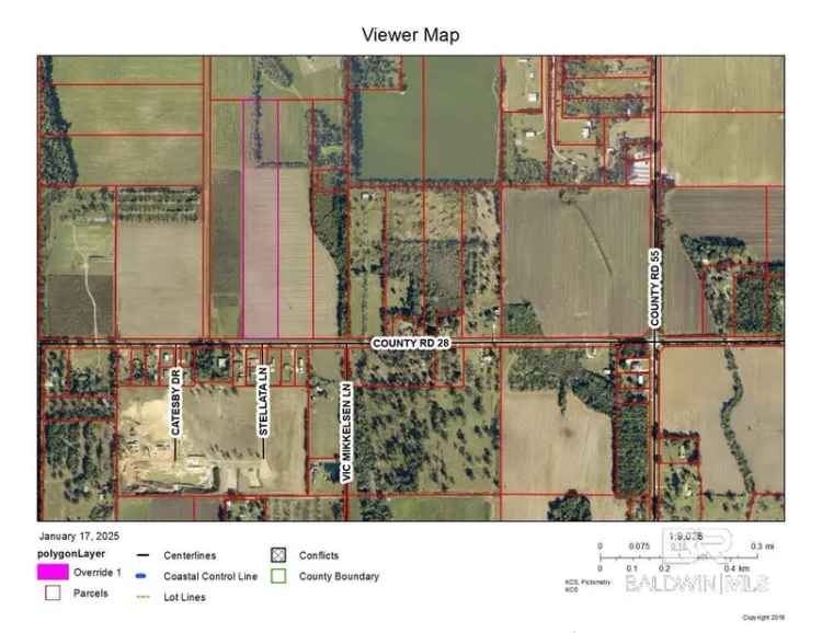 Land For Sale in Summerdale, Alabama