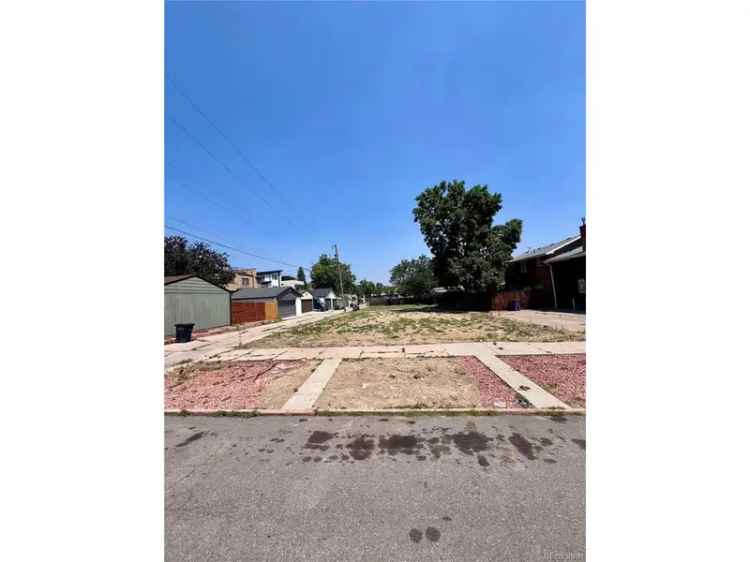 Land For Sale in Denver, Colorado