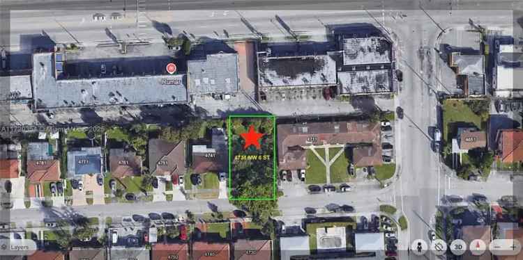 Multi-family house For Sale in 4731, Northwest 6th Street, Miami, Florida