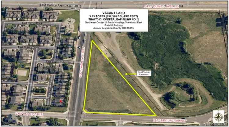 Land For Sale in Aurora, Colorado