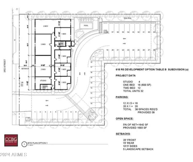 Land For Sale in 2833, North 3rd Street, Phoenix, Arizona