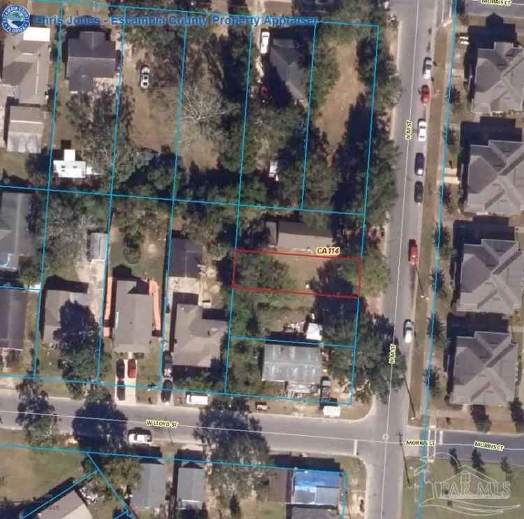 Land For Sale in 1205, North M Street, Pensacola, Florida