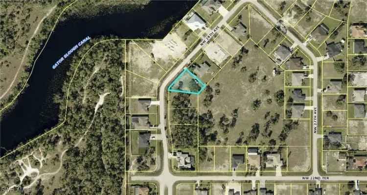 Land For Sale in 2313, Northwest 28th Avenue, Cape Coral, Florida