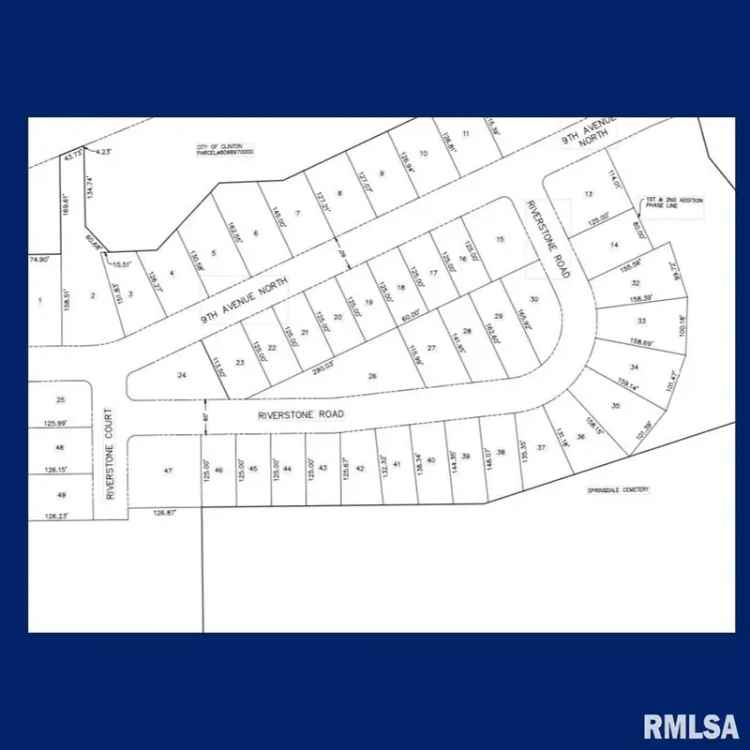 Land For Sale in Clinton, Iowa