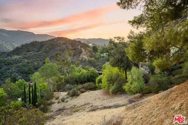 Land For Sale in Topanga, California