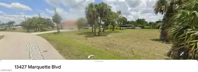 Land For Sale in 13429, Marquette Boulevard, Fort Myers Shores, Florida