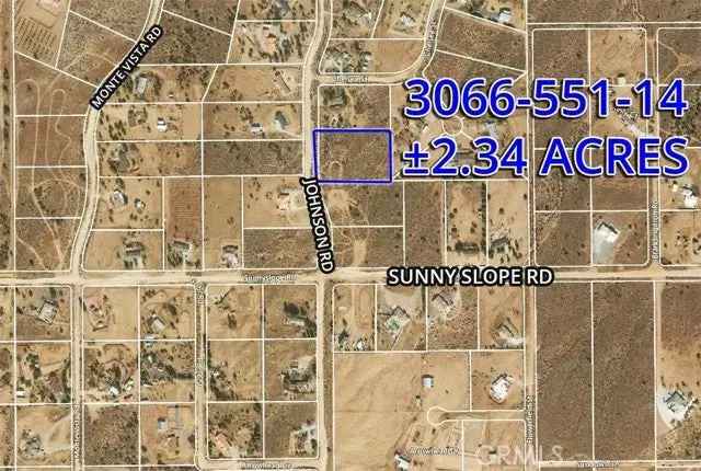 Land For Sale in Phelan, California