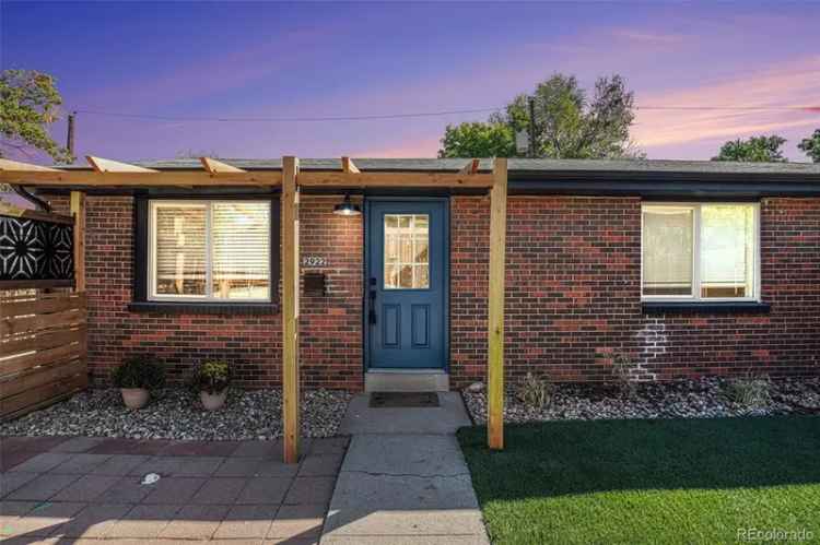 Single-family house For Sale in 2922, West 21st Avenue, Denver, Colorado