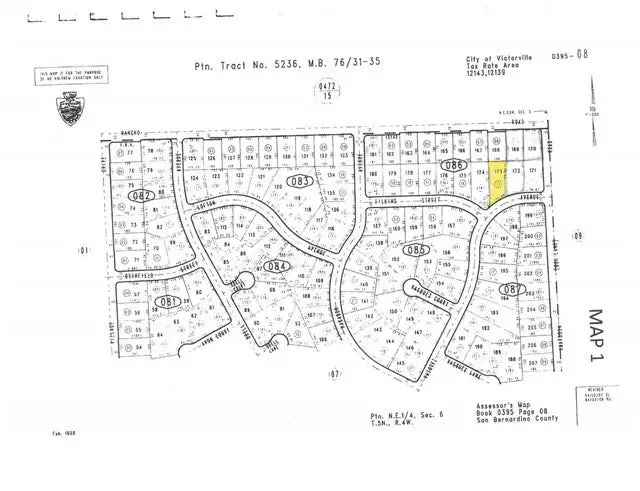 Land For Sale in Victorville, California