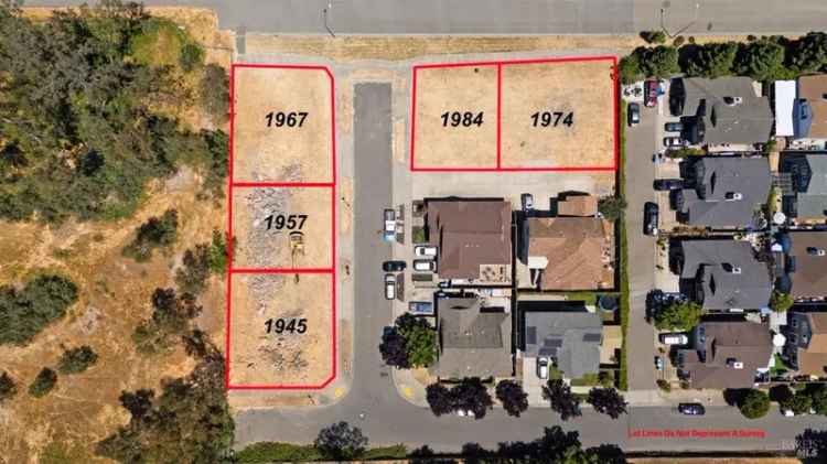 Land For Sale in 1984, Genero Lane, Santa Rosa, California