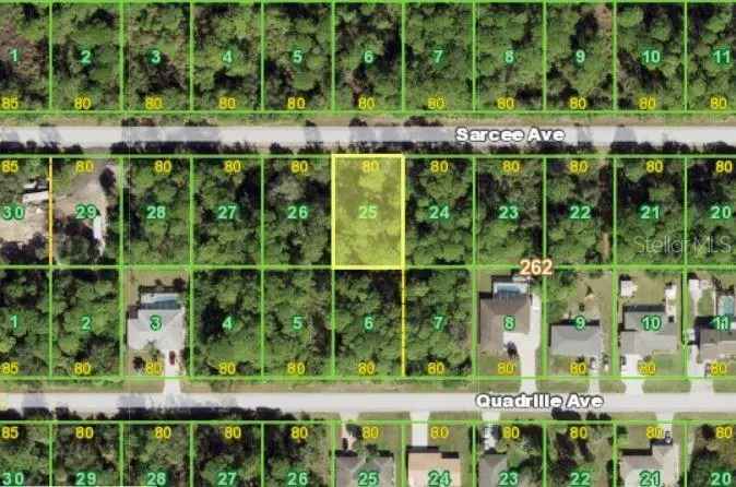 Land For Sale in 18289, Sarcee Avenue, Port Charlotte, Florida