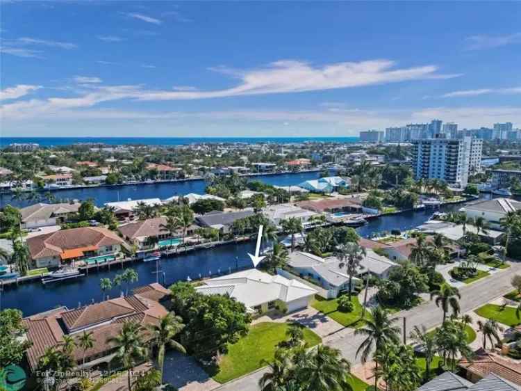 Single-family house For Sale in 5320, Northeast 32nd Avenue, Fort Lauderdale, Florida