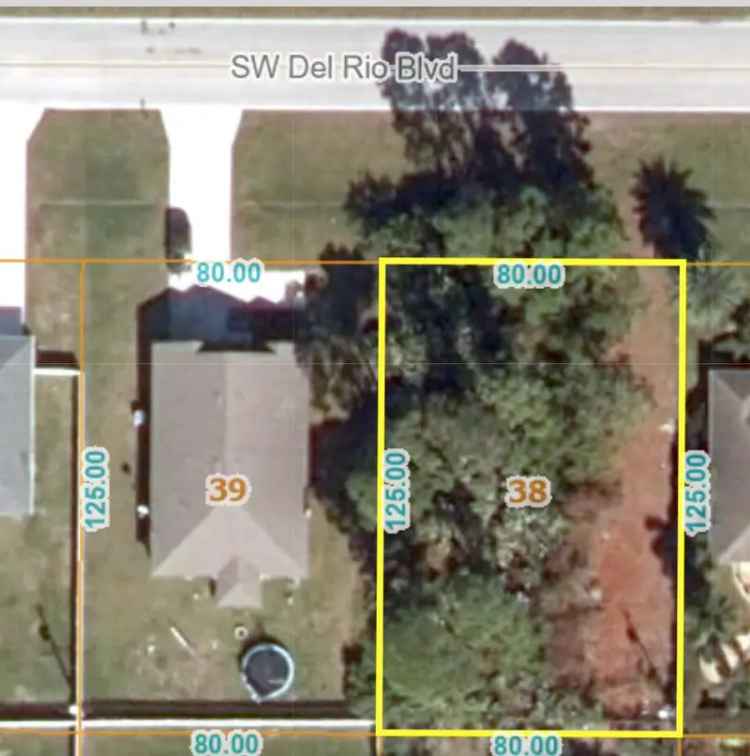 Land For Sale in 1170, Southwest del Rio Boulevard, Port Saint Lucie, Florida