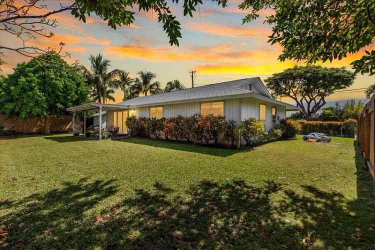 Single-family house For Sale in 1808, Malama Street, Kihei, Hawaii