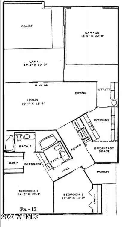 Single-family house For Sale in 16661, North 103rd Avenue, Sun City, Arizona