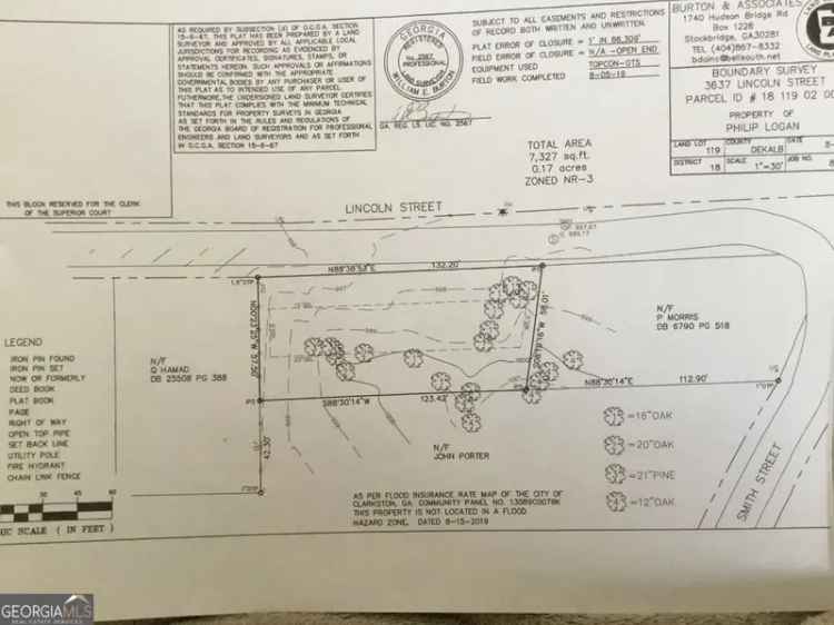 Land For Sale in 3637, Lincoln Street, Clarkston, Georgia