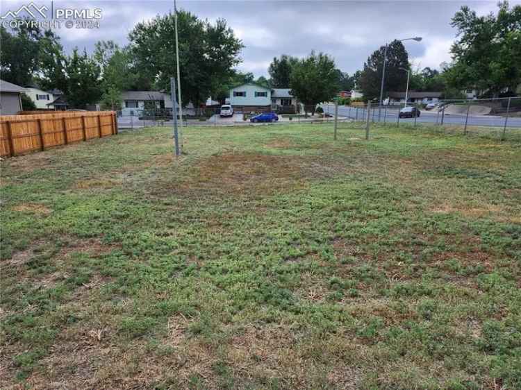 Land For Sale in Colorado Springs, Colorado