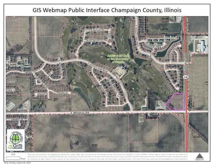 Land For Sale in 2601, South High Cross Road, Urbana, Illinois