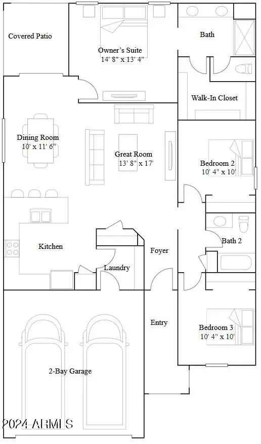 Single-family house For Sale in 15573, West Williams Street, Goodyear, Arizona